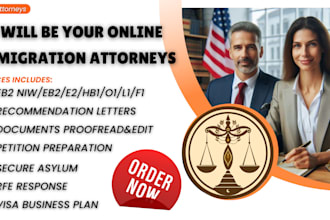 do USA immigration visa cover letter, petition letter for eb2 niw, e2, o1, f1,l1