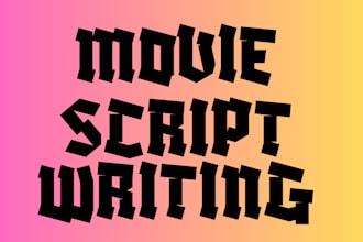 write your movie script, movie recap, screen writing and movie script writing