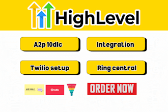 setup ghl integration ghl campaign ghl sales funnel ghl saas