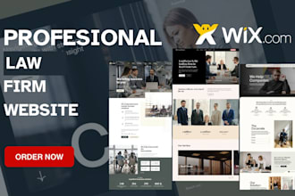 wix lawyer website redesign attorney website design law firm website redesign