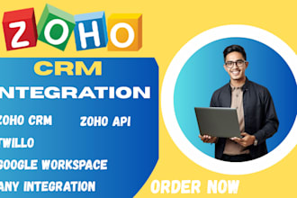 develop custom api integration zoho crm zapier integrate api  smartsheet