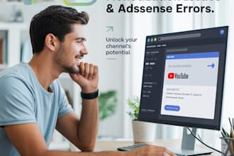 fix youtube monetization issue, adsense error and reused content