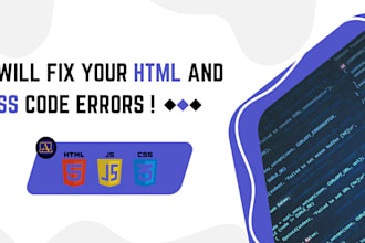 fix your html and css code errors