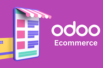 provide complete odoo ecommerce integration for order, stock, and invoicing