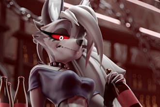 create models, assets, props, for sfm, gmod, left4dead2, tf2, final fantasy, vrc