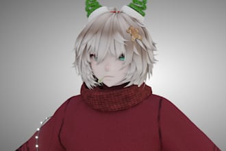 create custom 3d avatars for second life and vrchat