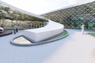 design parametric 3d architecture interior model with realistic renderings