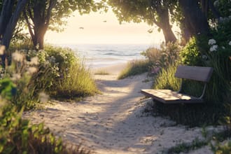 create front yard, backyard, home garden as landscape