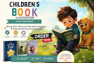 african american children book, book illustration, book layout design, kdp cover
