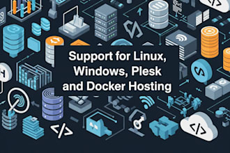 support for linux, windows, plesk, docker hosting