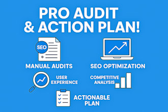 website seo audit with action plan and competitive analysis