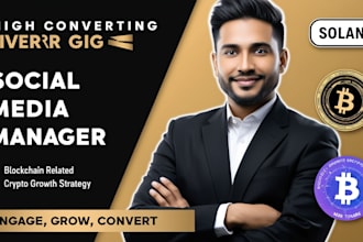 be your digital marketing social media manager crypto SEO, ai nft memecoin token