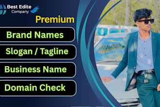 create 10 best names, business, company, slogan and brand product name
