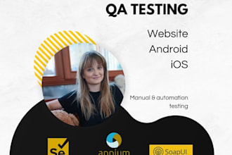 be your QA tester for desktop, web, and mobile applications