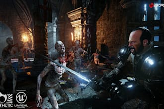 aaa multiplayer unreal engine game development, ue5 game, playstation, ue4, xbox
