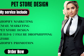 build shopify pet store design automated 7 figure dropshipping website