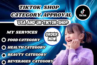 tiktok dropshipping, unlock restricted categories , approve tiktok shop category