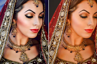 do professional photo retouching