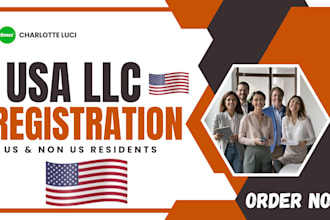 do US llc registration, llc formation and ein for US and non US resident