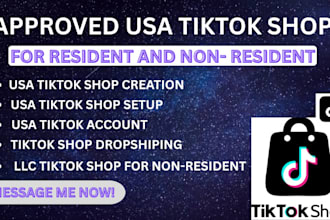 create usa tik tok shop set up tiktok shop manage tiktok shop usa tiktok account