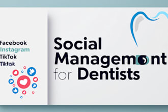 manage your dental clinic social media professional