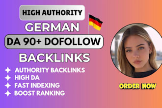 german link building with high da dofollow SEO backlinks from de sites