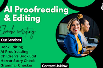 proofread ai content editing, proofreading article sales copy writing editing ai