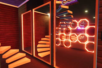 create vrchat world vrc map vr environment vrc metaverse vrchat club vr event
