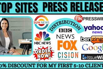 do press release distribution and PR publishing on top media outlets