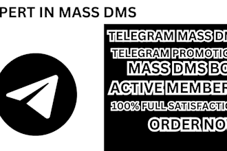 add 100k real online users to your telegram group using telegram mass dm