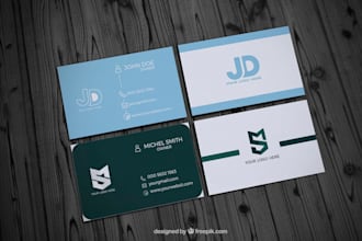 design a professional and modern business card