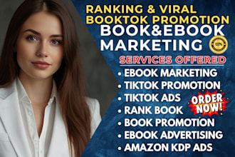 rank book sales booktok tiktok promotion christian children ebook marketing
