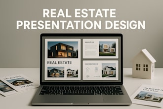 design real estate listing presentations with engaging slideshows