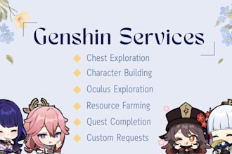 help and am the fastest explorer in genshin impact i am desperate for work