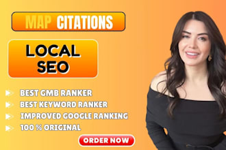 provide local SEO optimization for gmb with citations and backlinks