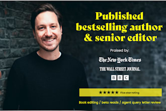 professionally line edit or copy edit your book