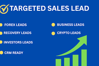 do lead generation, targeted leads, sales leads, recovery leads, forex leads