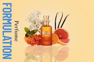 formulate perfume  and cologne with unique fragrance