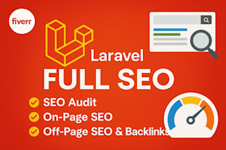 do laravel website SEO and ranking boost