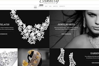 do professional pawn shop, luxury jewelry, gold store website development