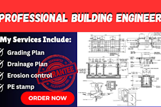 make grading and drainage plan