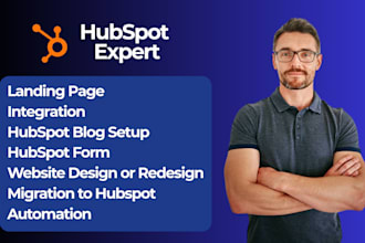 develop editable hubspot cms, website, landing page, hubspot blog, hubspot email