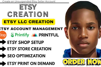 create unsuspended etsy seller account, etsy account creation, etsy store setup