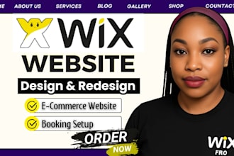 build engaging wix website design wix website redesign wix online store SEO