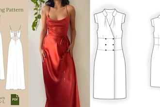 be your sewing pattern maker clothing for any type of apparel grading PDF, dxf