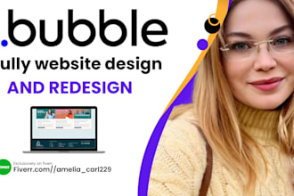 develop bubble website saas bubble mvp as bubble developer