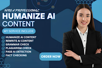 detect, edit, and humanize ai generated content to sound natural