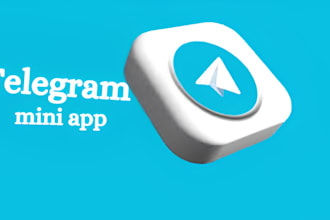 create a telegram mini app, mini bot, video game web3 nft game, ton blockchain