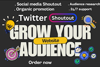 promote twitter shoutout share website link, ig, yt video,app,crypto to 90m user