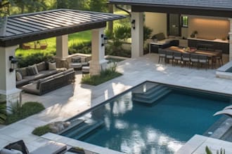 design your backyard landscape with custom pool, garden, and patio plans